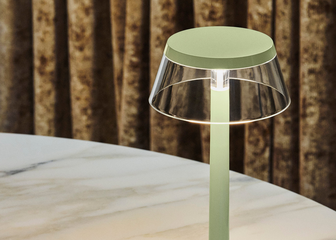 Bon Jour Unplugged LED Portable Table Lamp