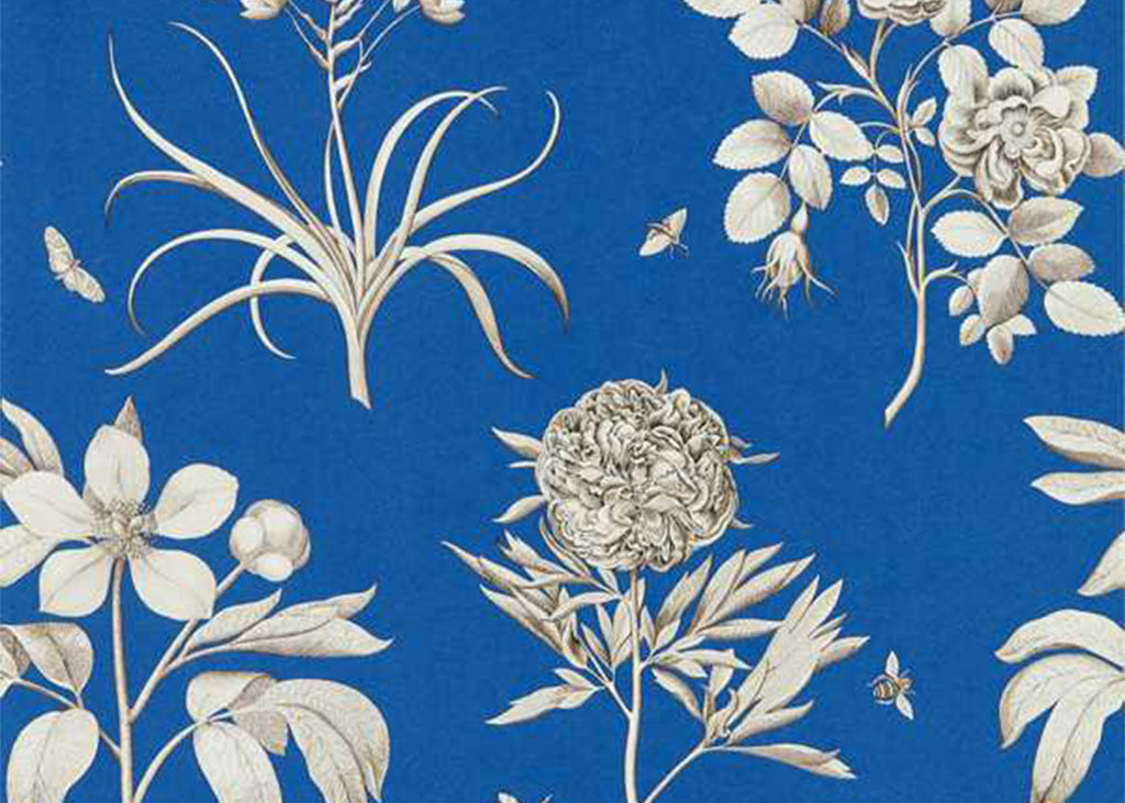 Etchings & Roses Wallpaper