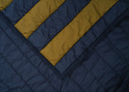 Stripe Quilt Navy and Olive