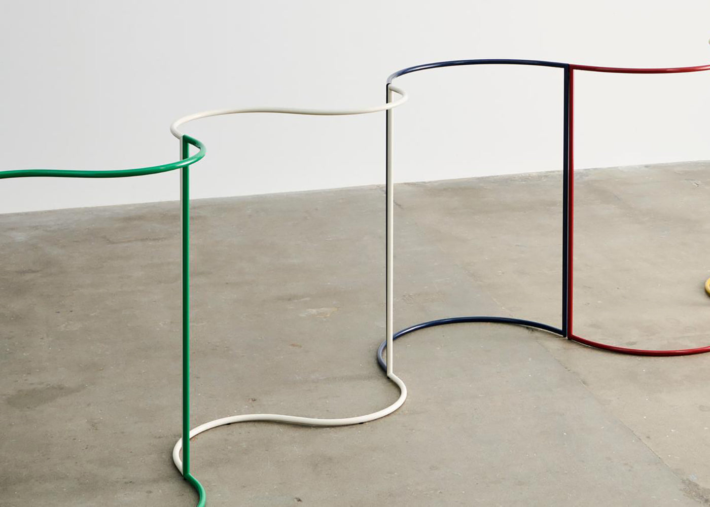 S Shape Colour Rack