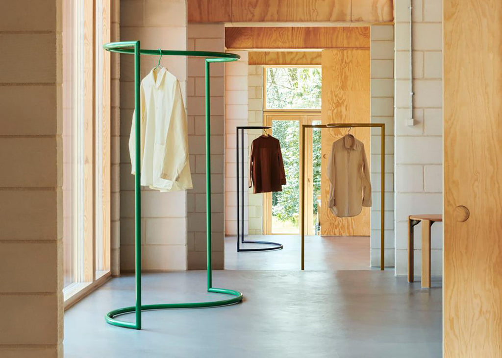 S Shape Colour Rack