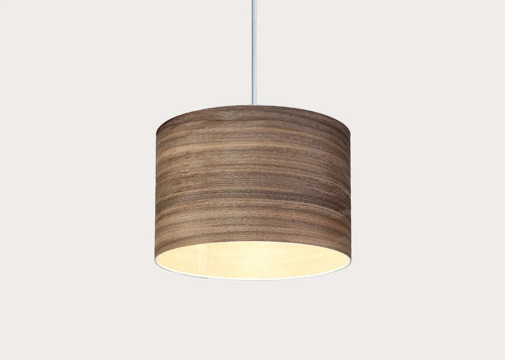 Wood Veneer Walnut Shade