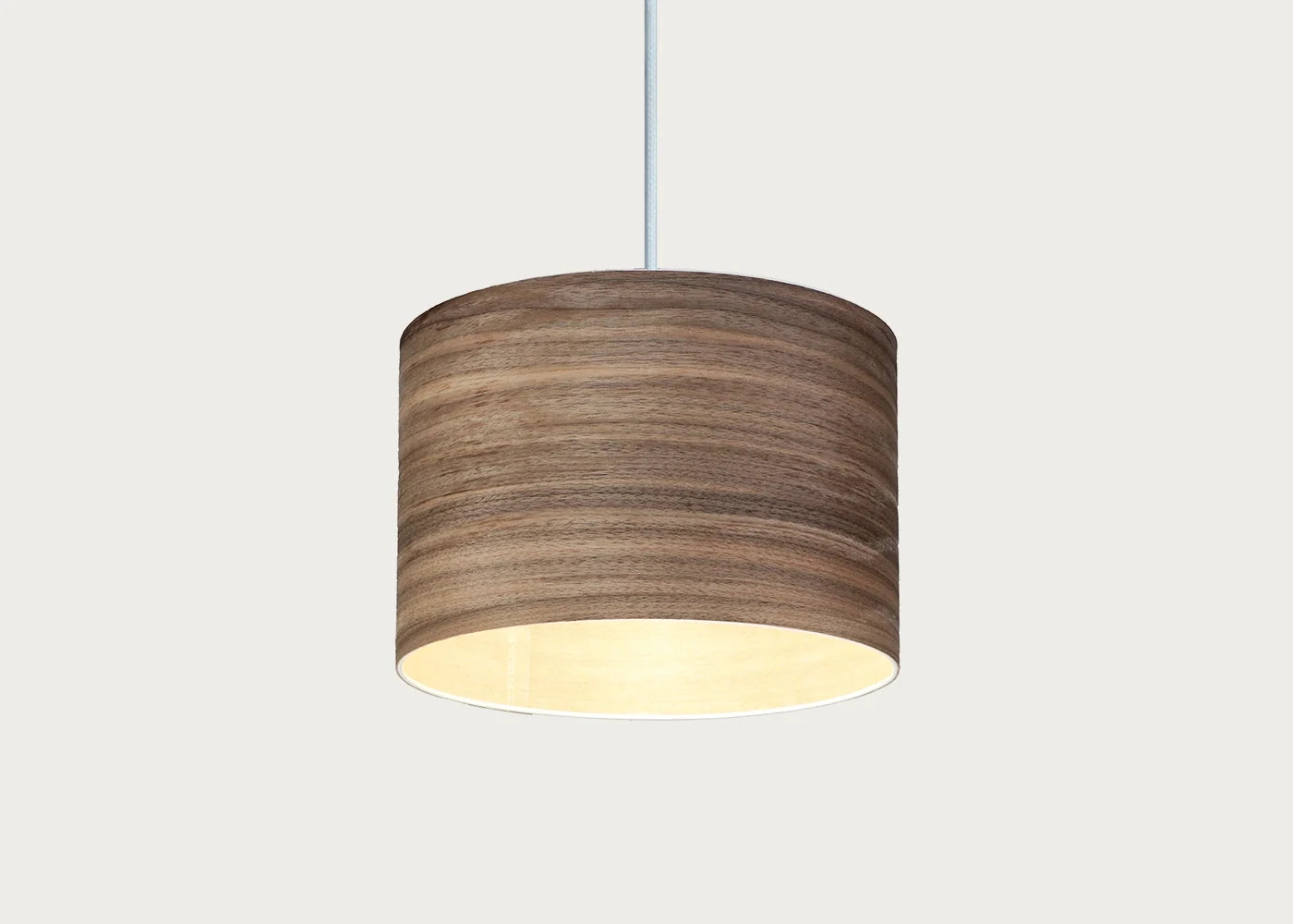 Wood Veneer Walnut Shade