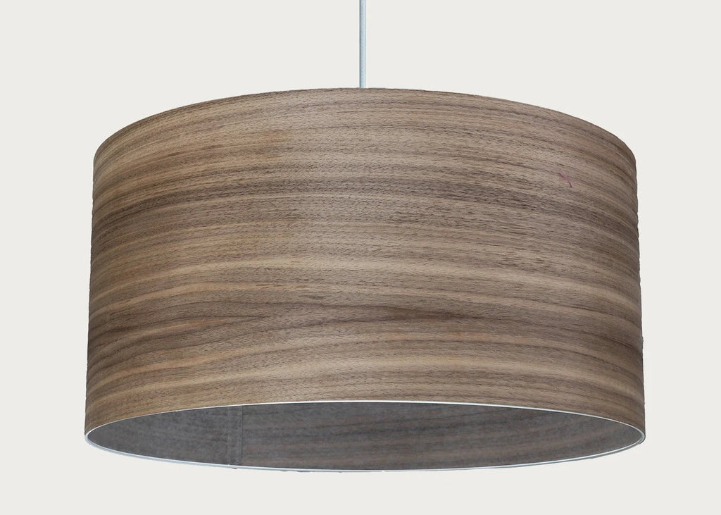 Wood Veneer Walnut Shade