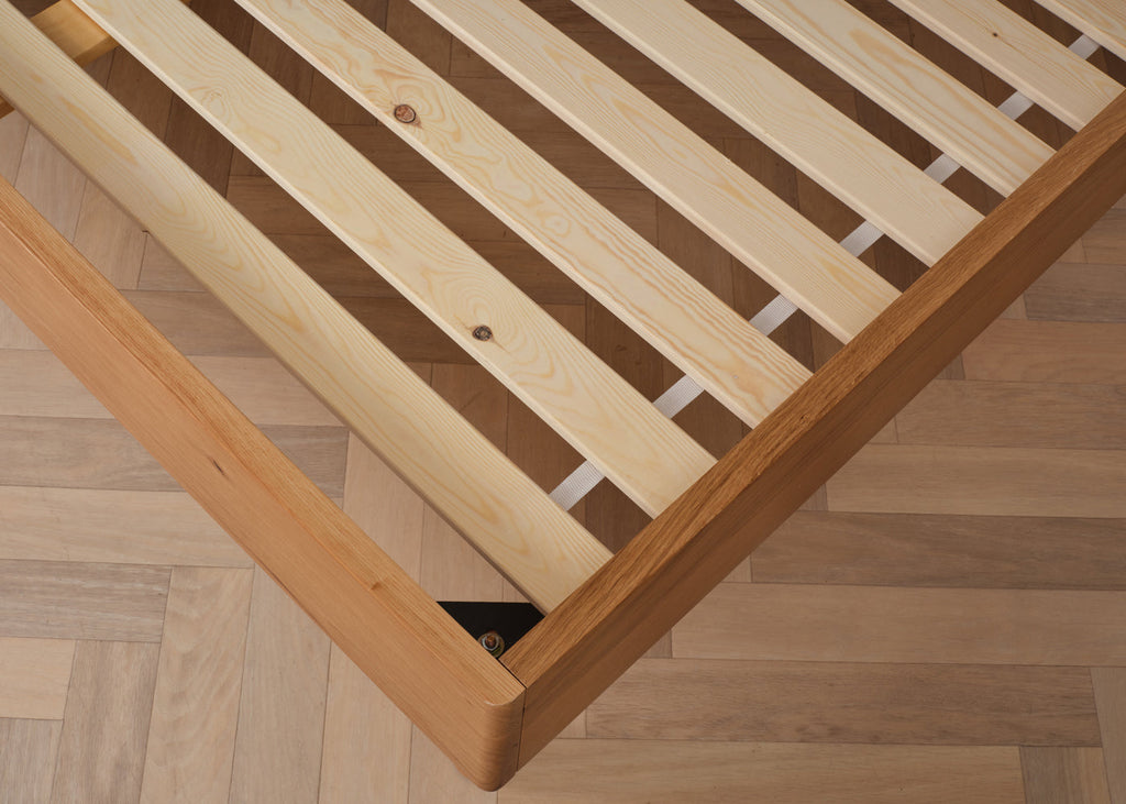 Brunel Bed Fabric Headboard Tessuta Oatmeal