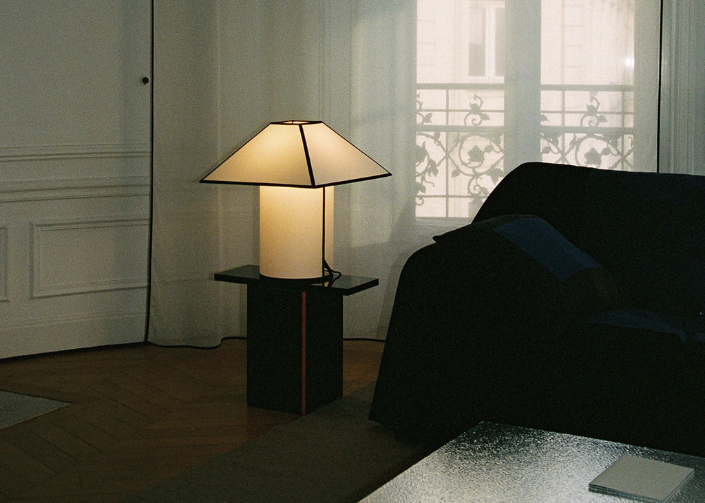 Ava Pyramid Table Lamp