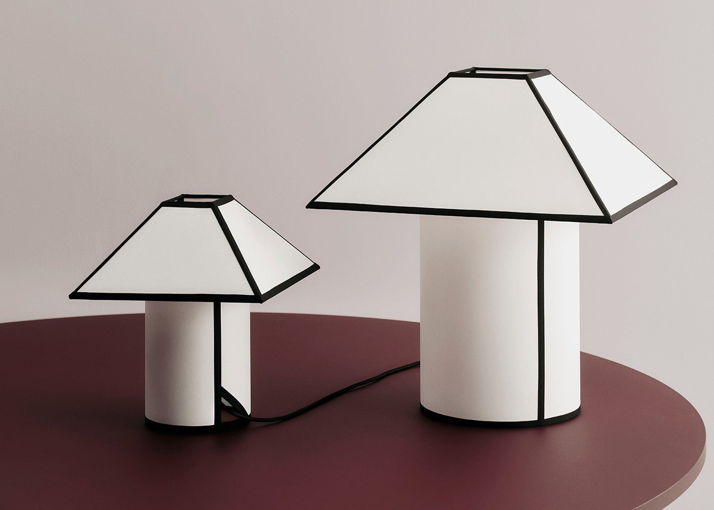 Ava Pyramid Table Lamp