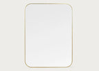 Fine Edge Mirror Rectangle Curved