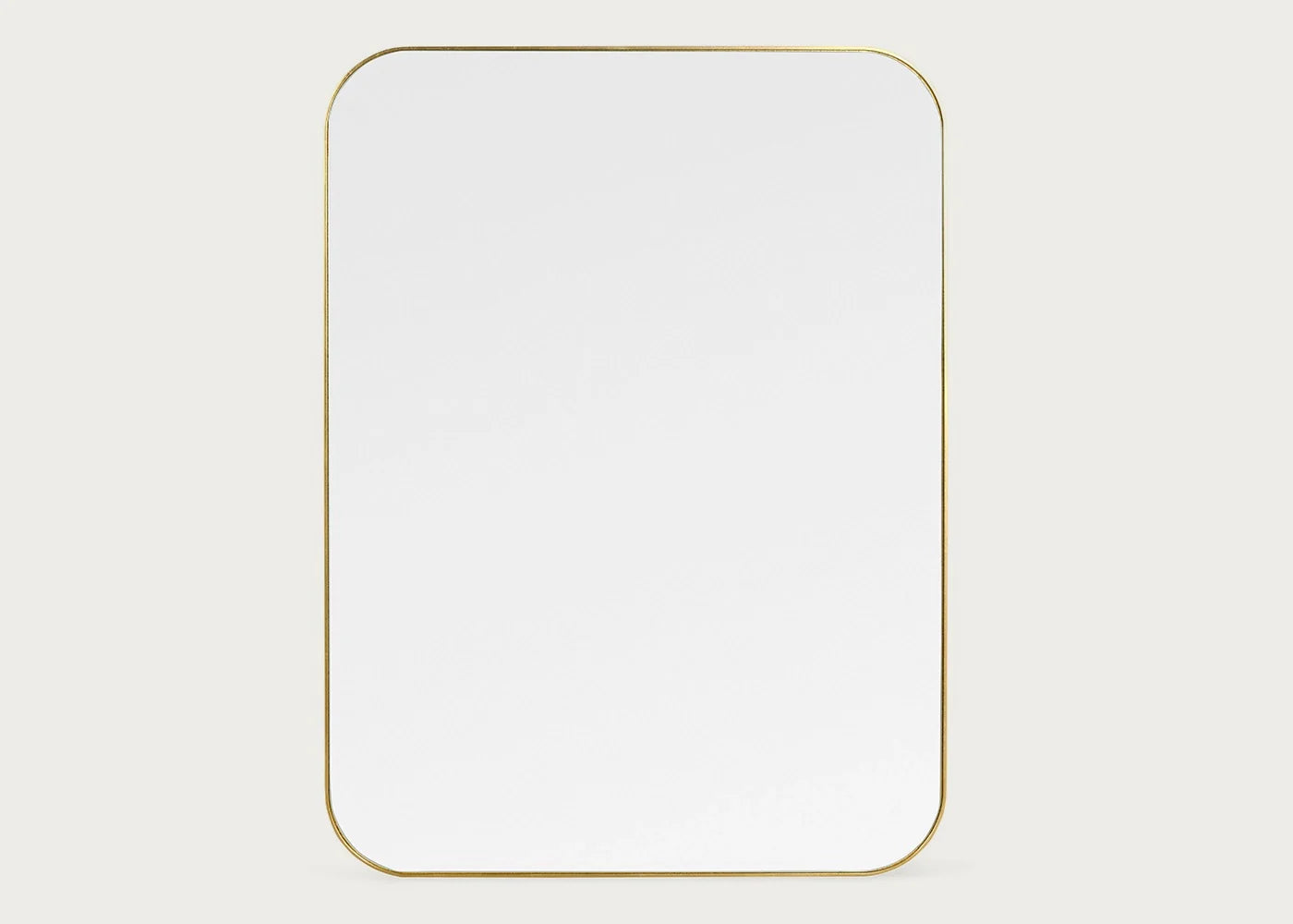 Fine Edge Mirror Rectangle Curved