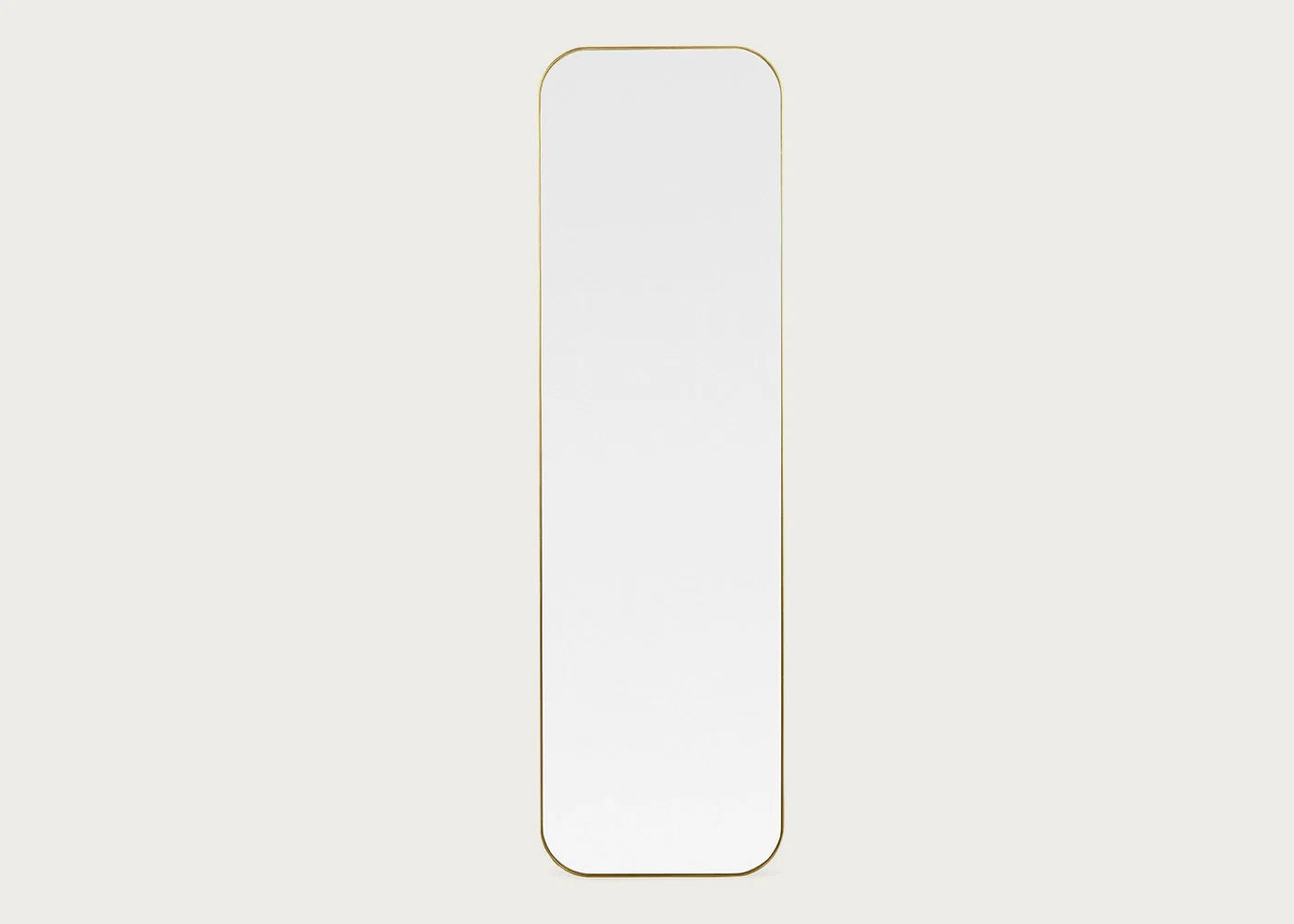 Fine Edge Mirror Rectangle Curved