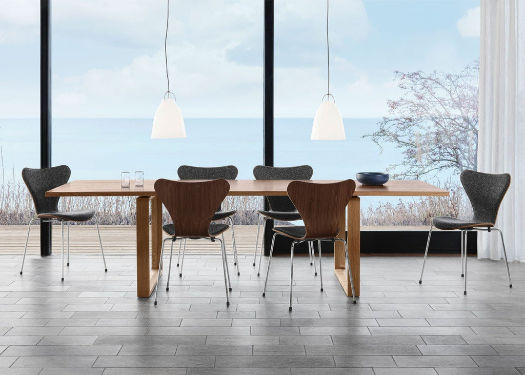 Series 7 Chair Front Upholstered Walnut Veneer