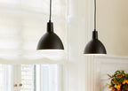 Metropole Pendant Light Black 15cm