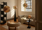 Whirl LED Cone Fat Table Lamp