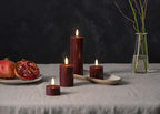 LED Pillar Candles 5.8 x 15.2cm