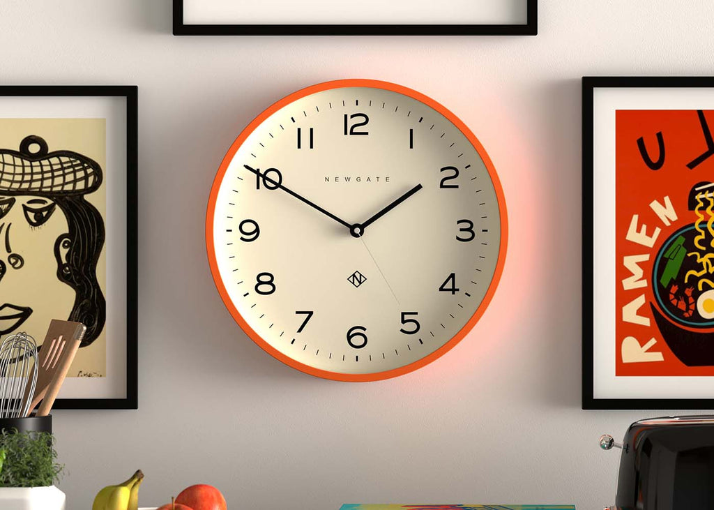 Echo Number Three Wall Clock
