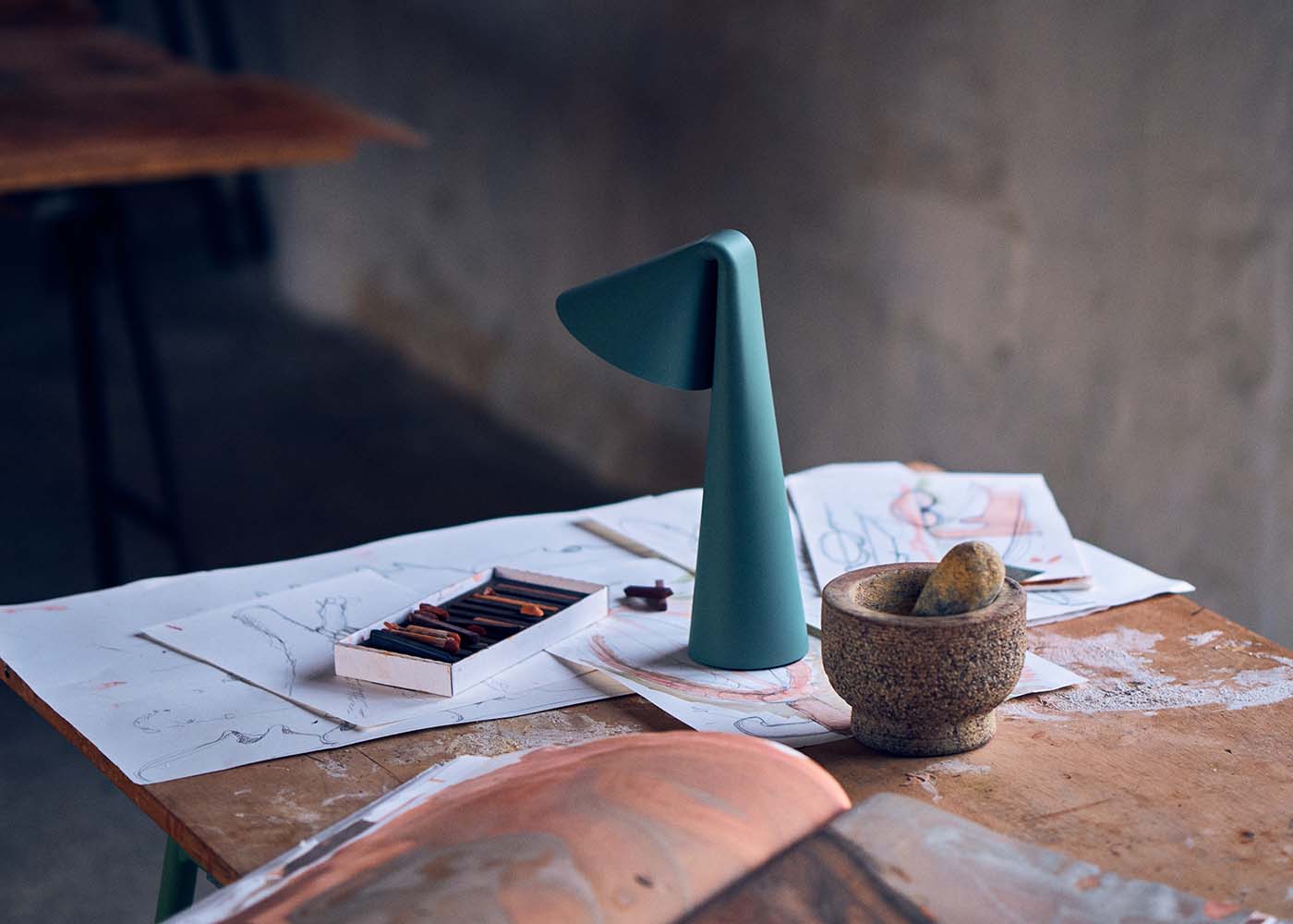 Ami LED Portable Table Lamp