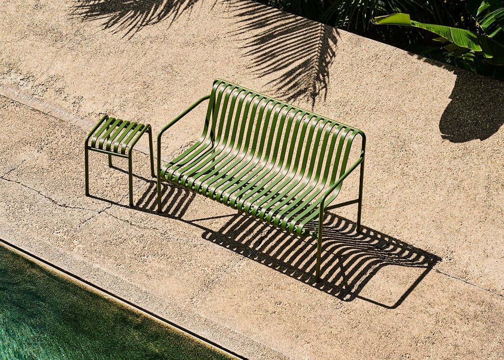 Palissade Dining Bench with Armrest