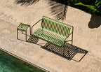 Palissade Dining Bench with Armrest