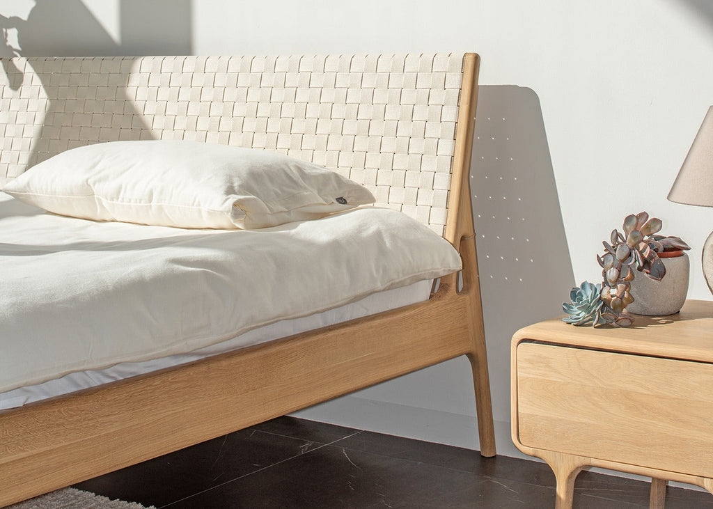 Fawn Bed Herringbone Natural Webbing