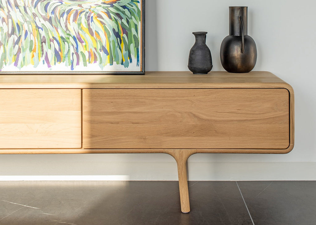 Fawn Lowboard 3 Drawers TV Unit