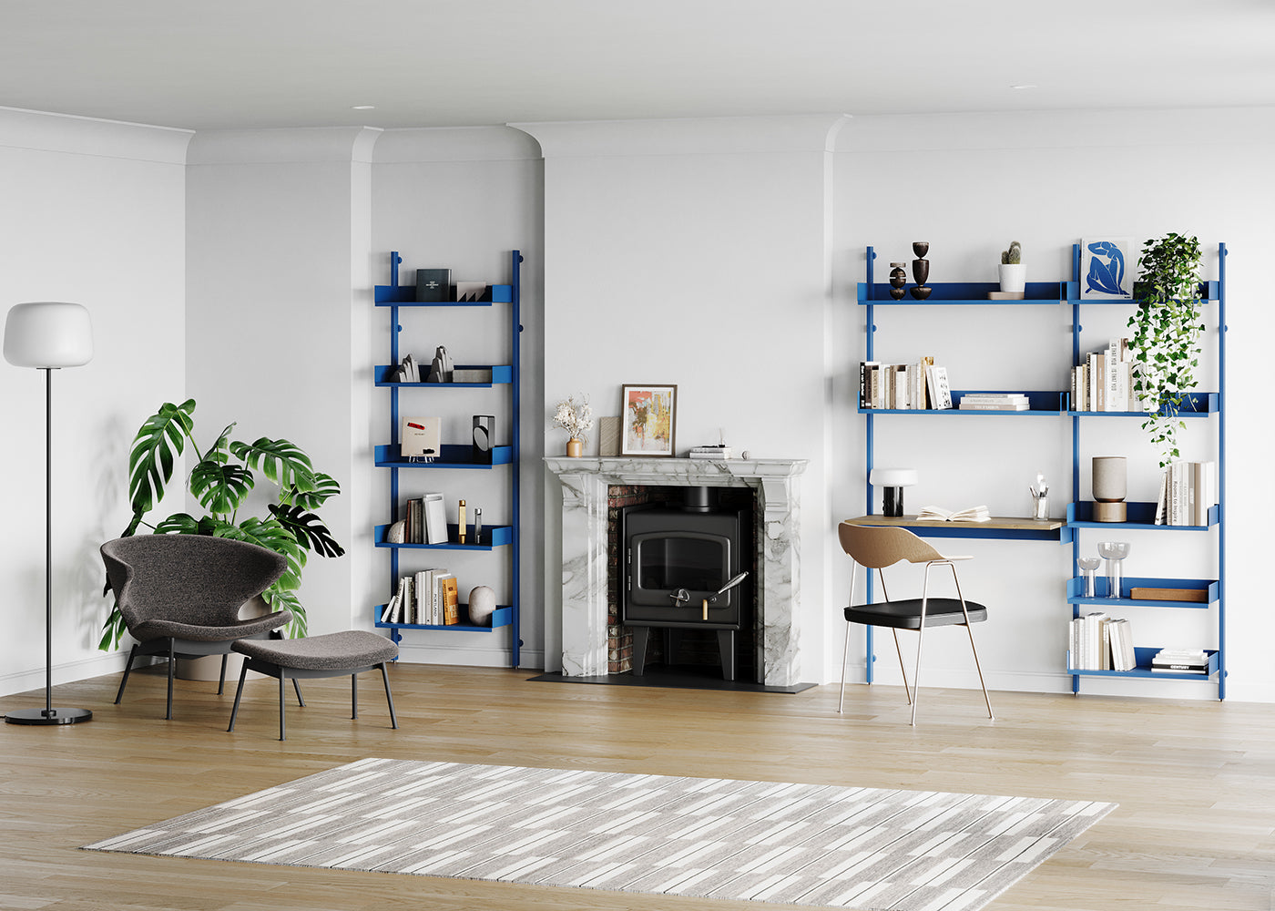 Slot Shelving Unit