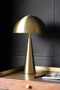 Sublime Brushed Gold Table Lamp