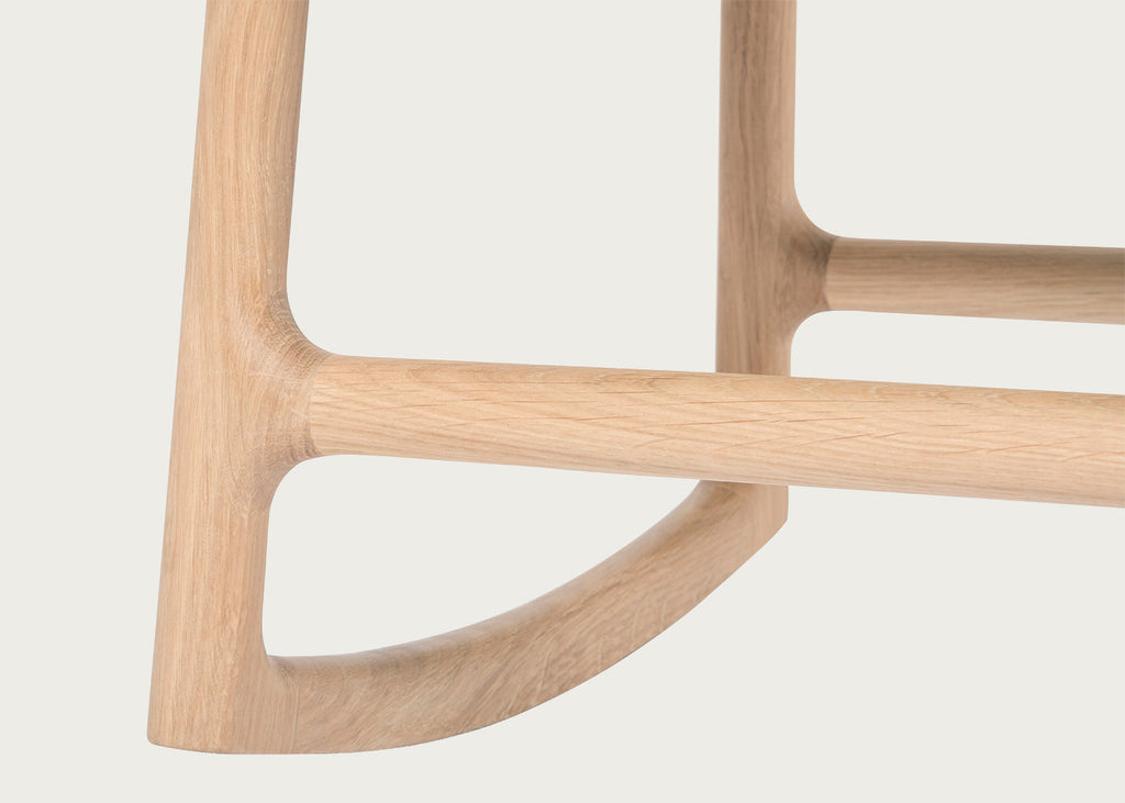 Dedo Footstool Oak