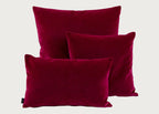 Velvet Cushion Claret