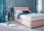 Devonshire Mattress and Wool De Luxe Divan Set Bun Feet