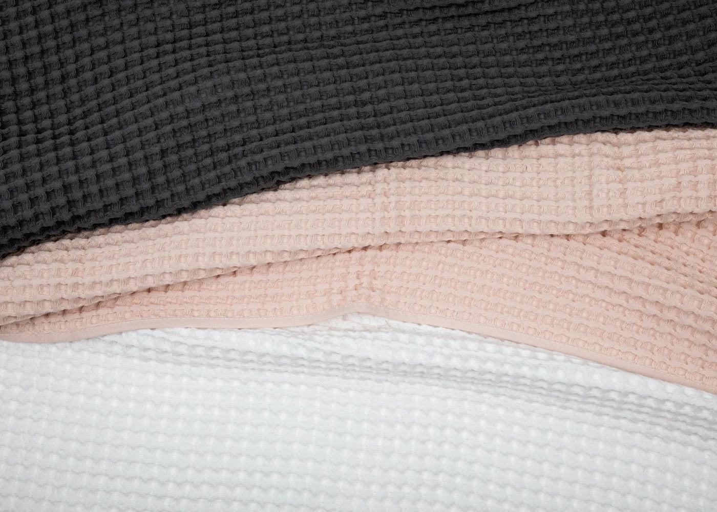 Waffle Towel Putty Pink