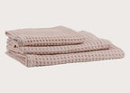 Waffle Towel Putty Pink