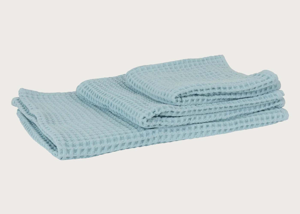 Waffle Towel Sea Blue