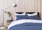 Washed Linen White Fitted Sheet