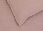 Washed Linen Dusky Pink Duvet Cover