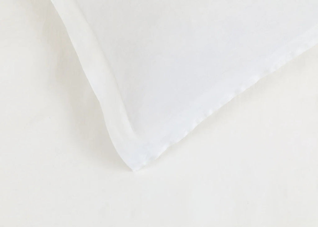 Washed Linen White Duvet Cover